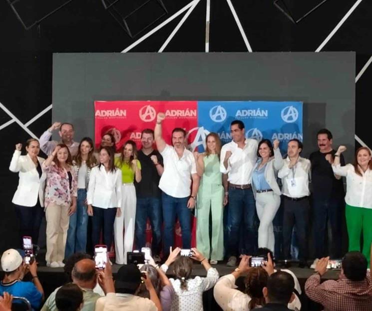 Asegura Adrián de la Garza que su triunfo es irreversible
