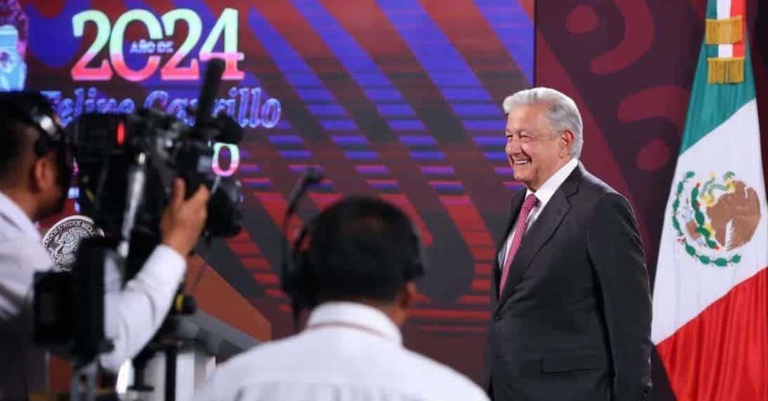 Confieso que estoy muy contento; el pueblo es agradecido: AMLO