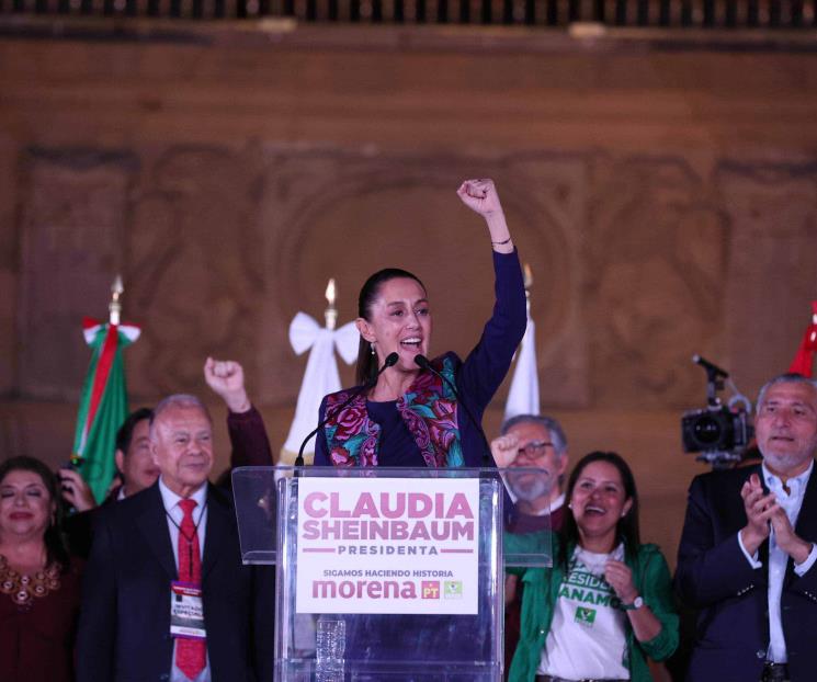 Banqueros felicitan a Sheinbaum por su contundente triunfo