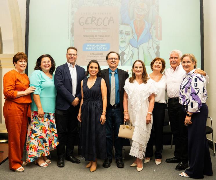Honran a GEROCA con la Presea ‘Pinacoteca de Nuevo León’ Honran a GEROCA con la Presea ‘Pinacoteca de Nuevo León’