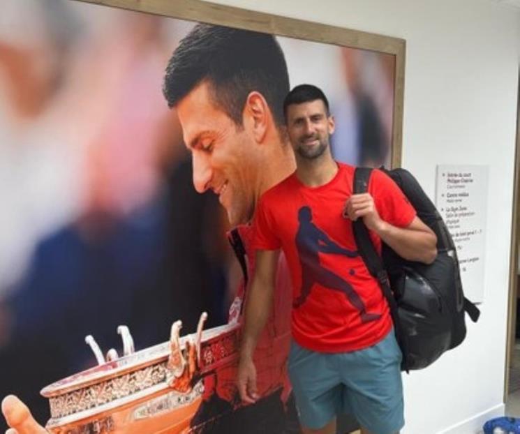 Se retira Djokovic del Roland Garros por lesión 