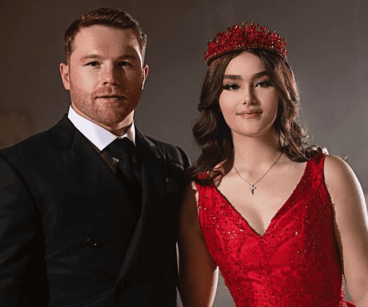 Canelo debuta como suegro: Su hija Emily confirma romance