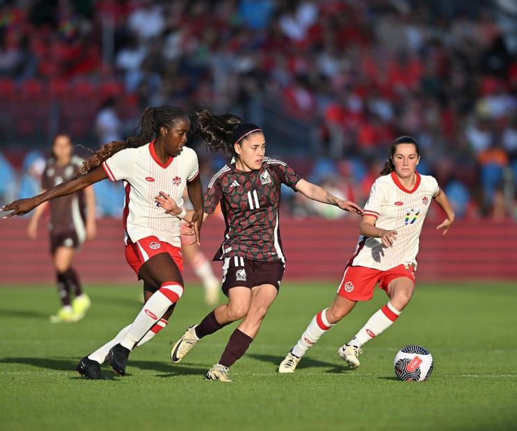 Empata la Femenil ante Canadá segundo juego amistoso