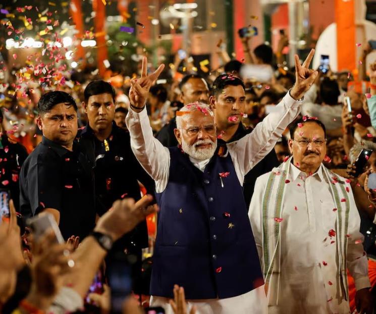 Se proclama Modi vencedor en elecciones de India Se proclama Modi vencedor en elecciones de India