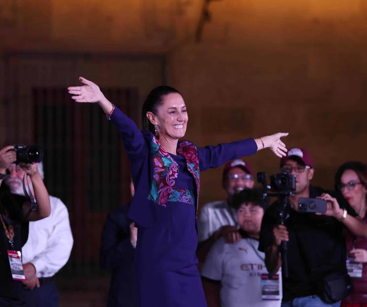 AMLO destaca que CS ya superó los 35 millones de votos en conteo