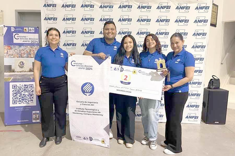 Termina Tec en segundo lugar  en concurso de ciencias básicas