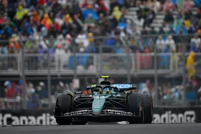 Alonso tuvo la vuelta más rápida en Montreal