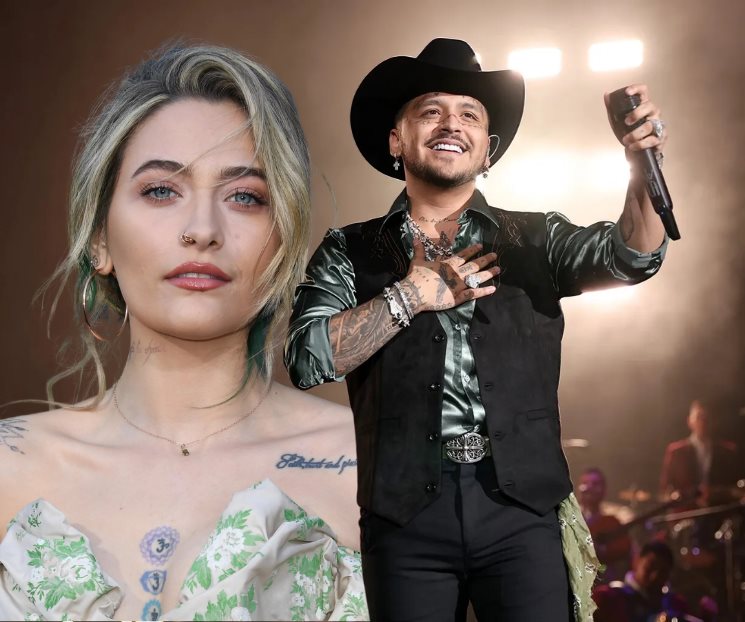  Paris Jackson Revela su admiración por Christian Nodal