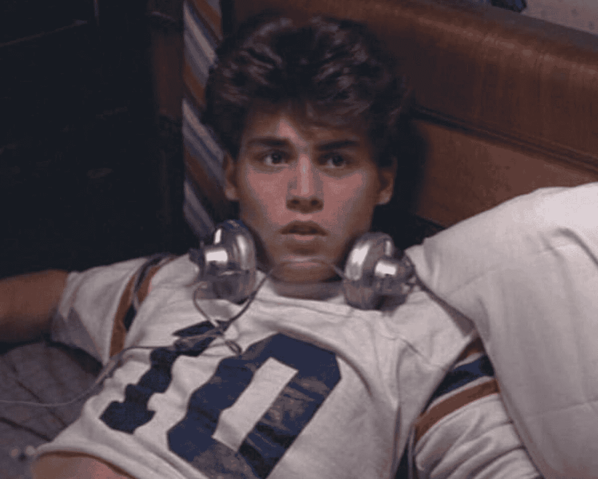 El debut de Johnny Depp en la pantalla grande fue con Pesadilla en la Calle Elm de Wes Craven (1984)