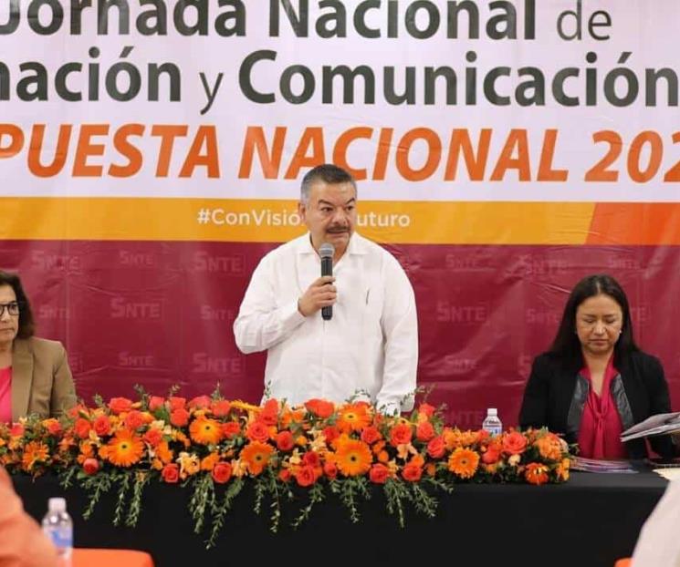 Participa líder de Sección 21 en Jornada Nacional de Información
