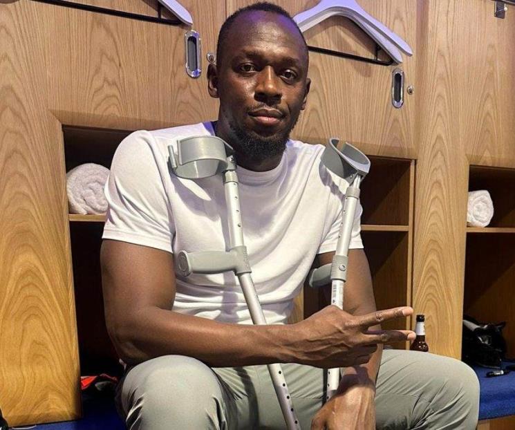 Sufre Bolt fuerte lesión