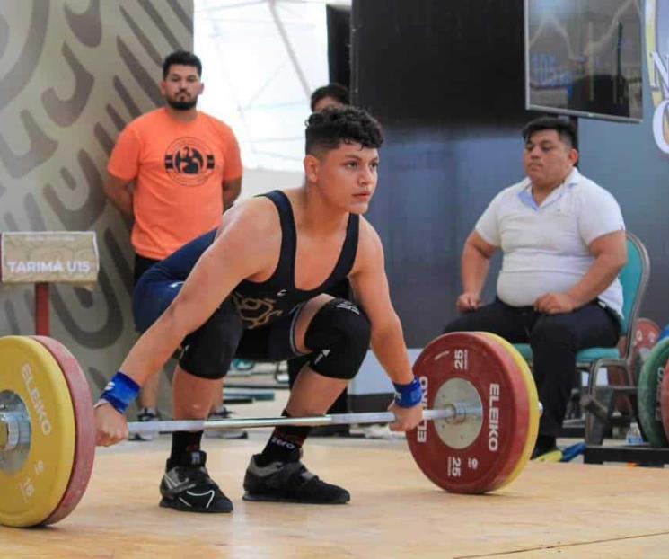 Brilla Nuevo León en halterofilia en Nacionales Conade
