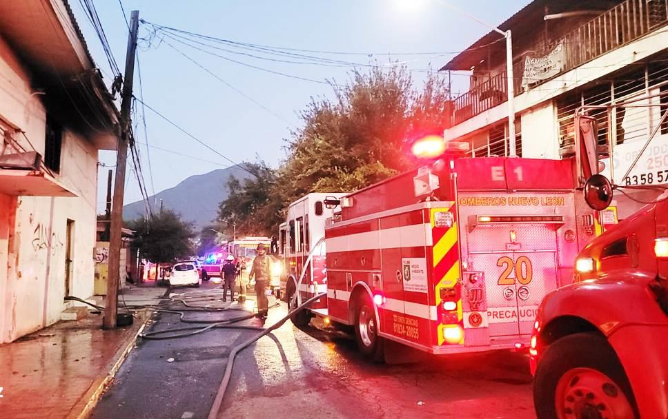 Alarma siniestro en taller de carpintería