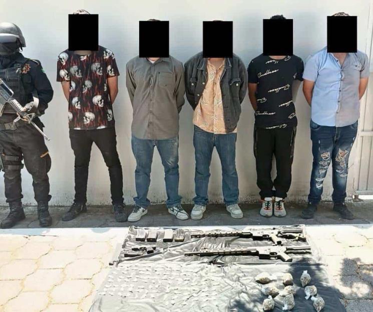 Capturan a integrantes del crimen organizado