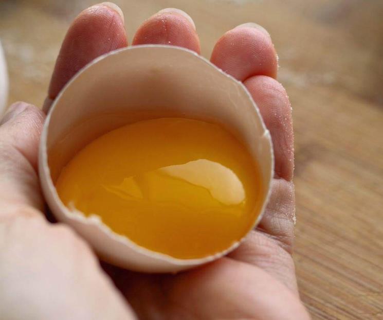 Mancha de sangre en yema de un huevo no es motivo de alarma