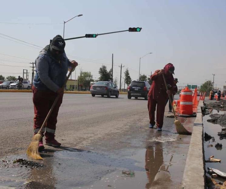 Realizan en Escobedo labores de limpieza en lugares de esparcimiento