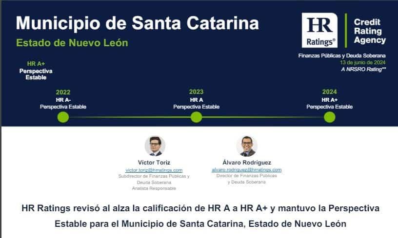 Mantiene SC su evaluación crediticia