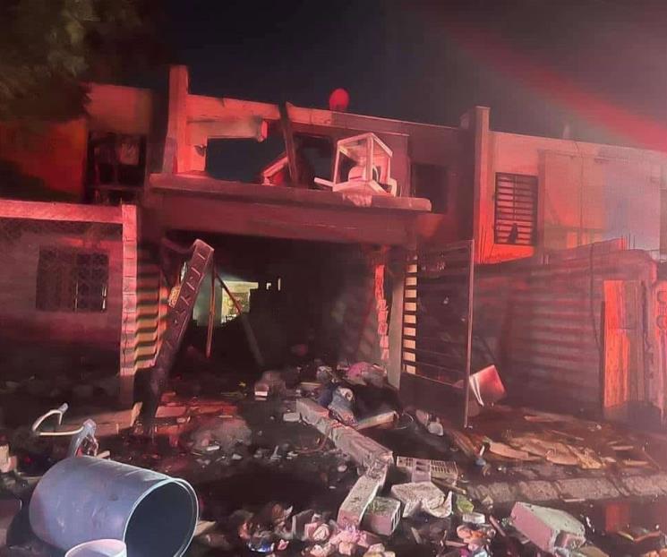 Sigue grave familia tras explosión
