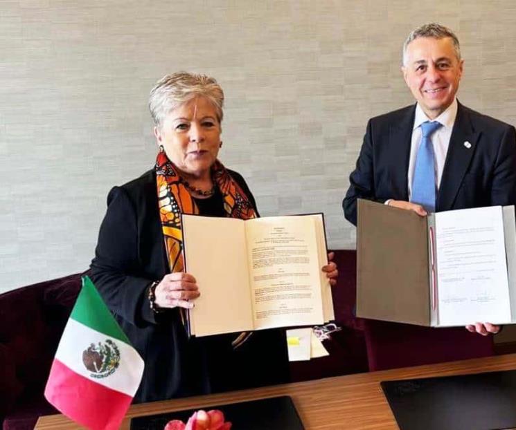 Realiza México acuerdo con Suiza para proteger bienes Realiza México acuerdo con Suiza para proteger bienes