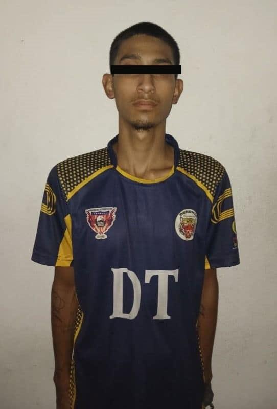 Cae sujeto con droga