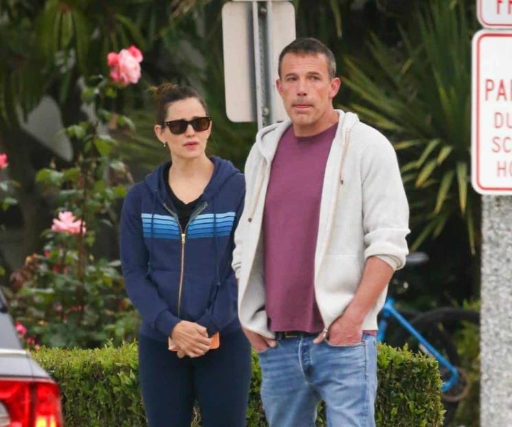 Ben Affleck festejó el Día del Padre con Jennifer Garner
