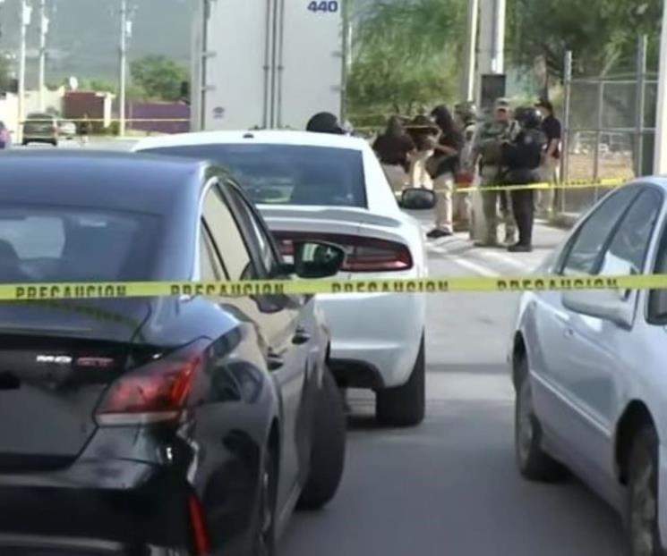 Asesinan a pareja en García