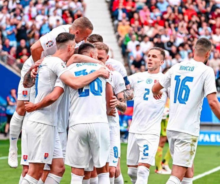 Derrota Eslovaquia a Bélgica