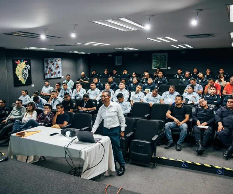 Acuden policías de Gpe a curso ‘Registro Nacional de Detenciones