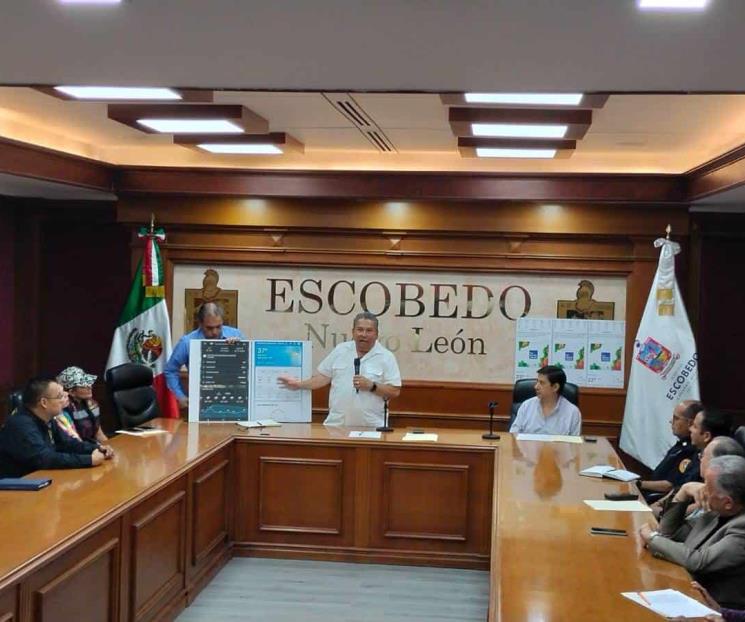 Se declara listo Escobedo para tormentas