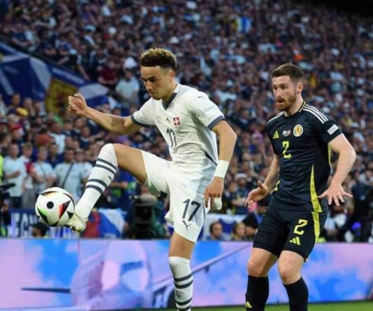Igualan Suiza y Escocia en la Euro