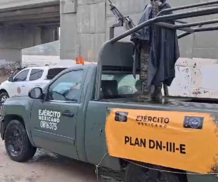 Se desborda río en Aramberri; inunda cabecera
