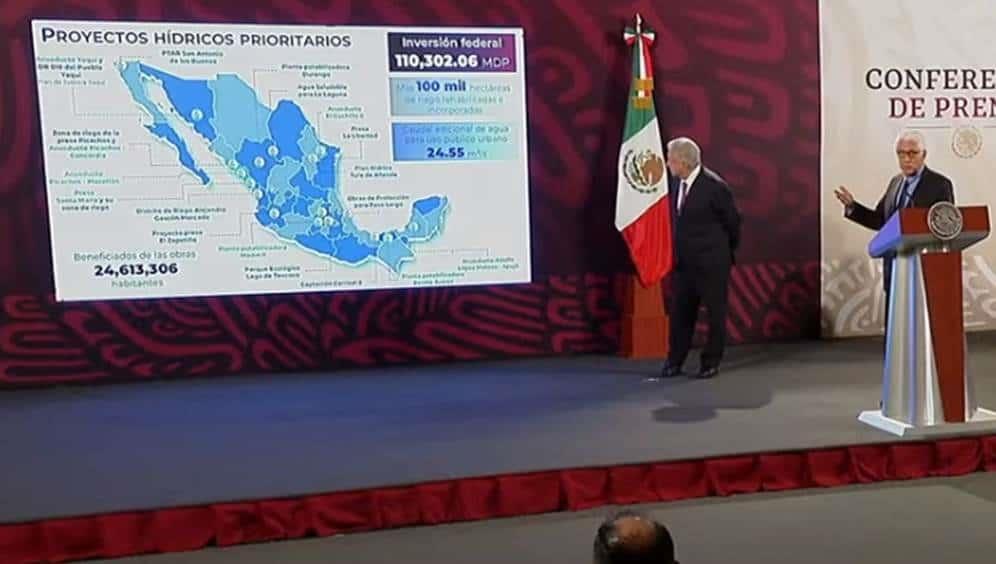 GF invierte 110mmdp en 18 proyectos hídricos prioritarios: Conagua