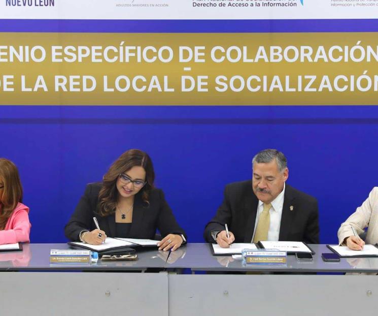 Colaboran en socialización del derecho a la información