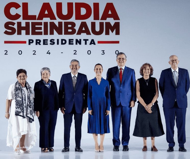 Presenta Sheinbaum parte de su nuevo gabinete; incluye a Ebrard
