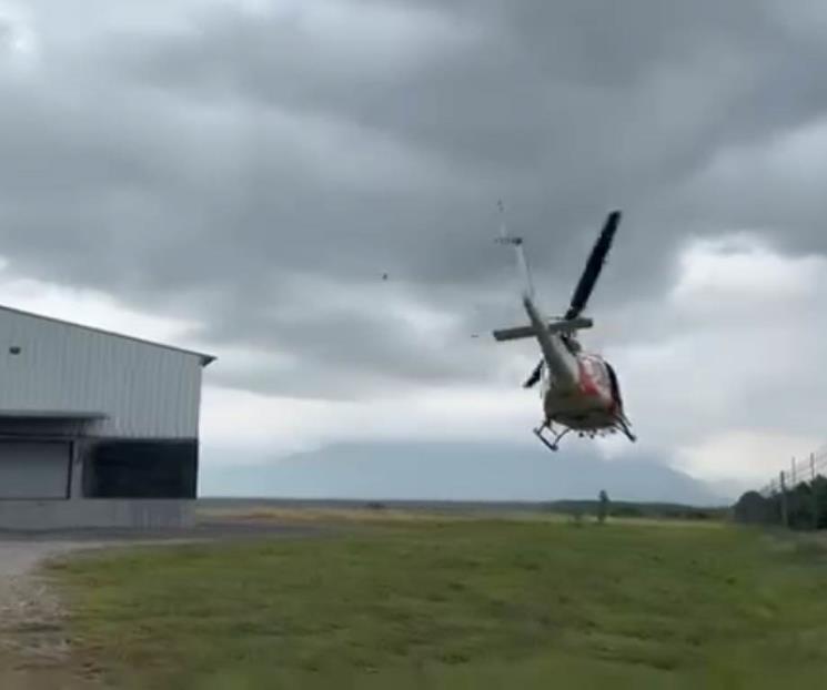 Rescatan a familia atrapada en  Montemorelos
