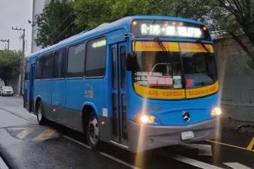 Suspende Samuel labores y transporte p&uacute;blico