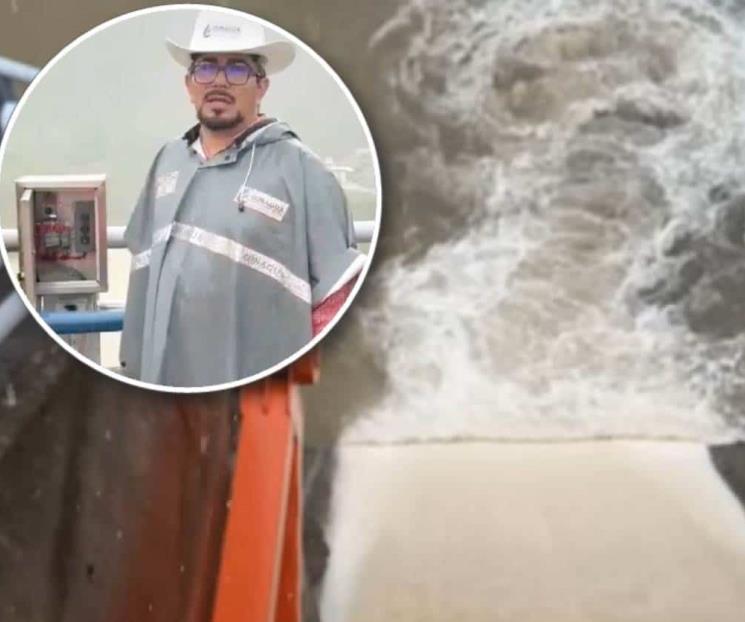 Abren dos compuertas de la Presa La Boca Abren dos compuertas de la Presa La Boca