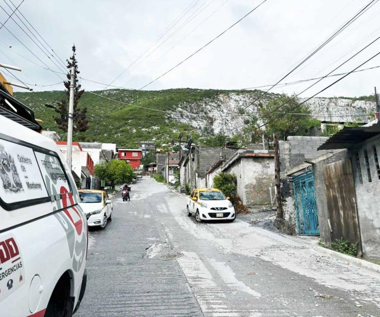 Alarma deslave en el Cerro del Topo Chico Alarma deslave en el Cerro del Topo Chico