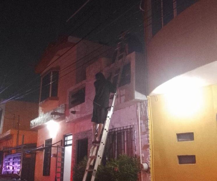 Se incendia vivienda