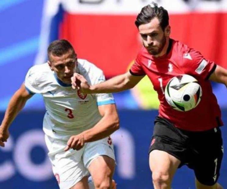 Igualan Georgia y Chequia en la Eurocopa 