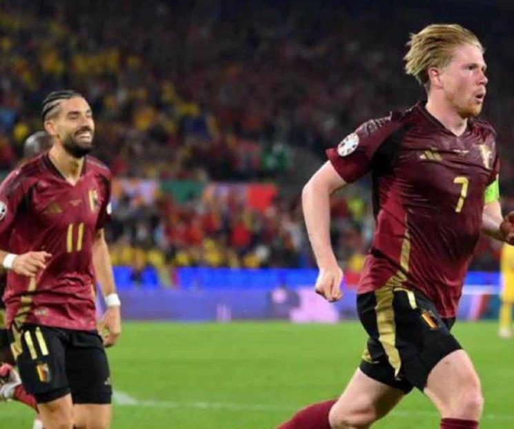 Se impone Bélgica a Rumania