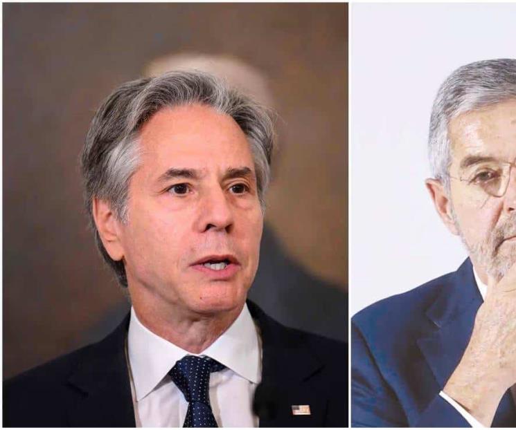 Dialogan Antony Blinken y De la Fuente sobre relación bilateral Dialogan Antony Blinken y De la Fuente sobre relación bilateral