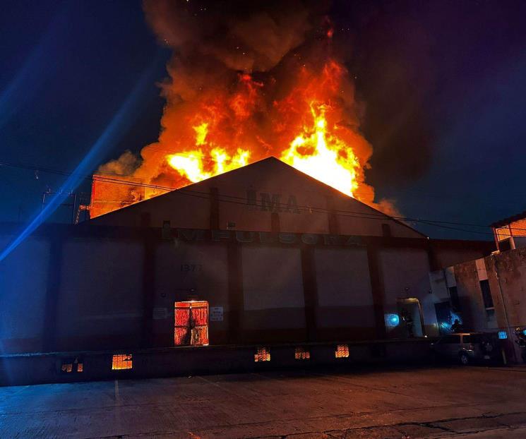 Se desata incendio en bodega de basura Se desata incendio en bodega de basura