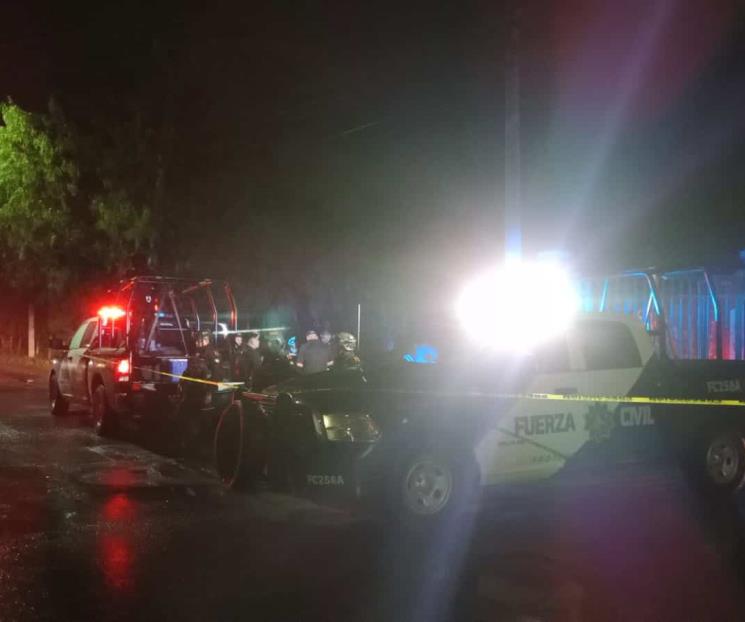 Matan a balazos a hombre en García