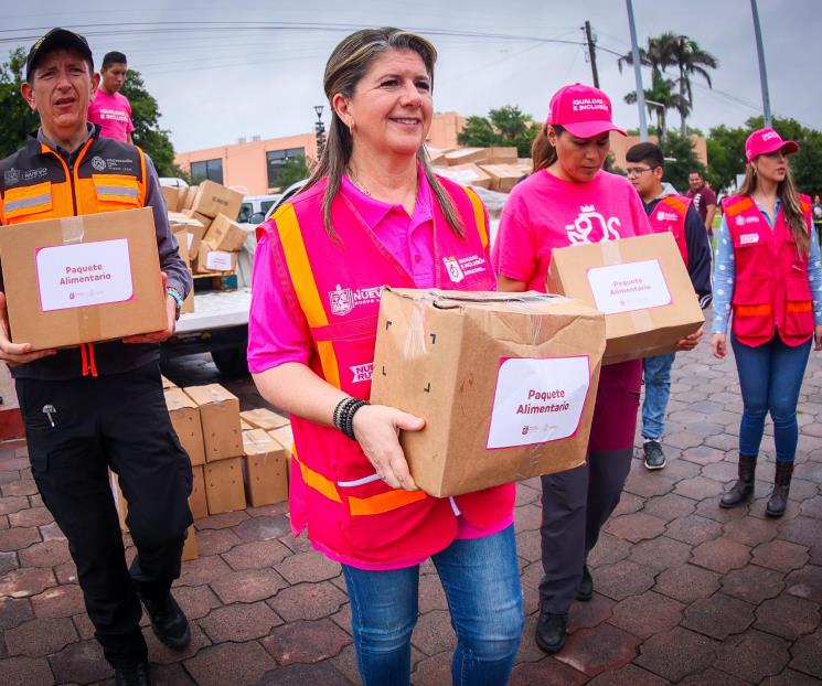 Supervisa gobernador la ayuda entregada a damnificados de Alberto
