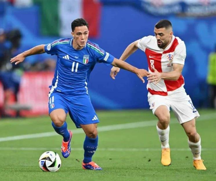 Empata Italia con Croacia y asegura lugar en Octavos en la Euro