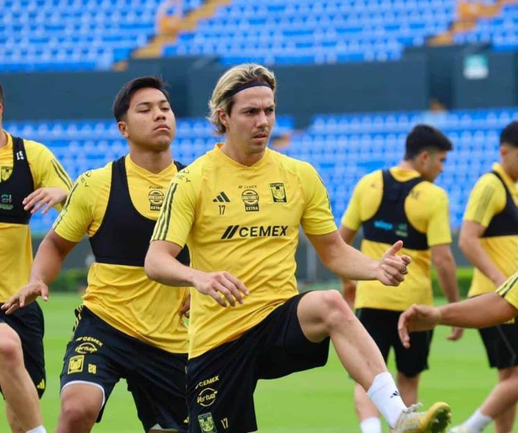 Cierra Tigres entrenamiento previo a último amistoso 
