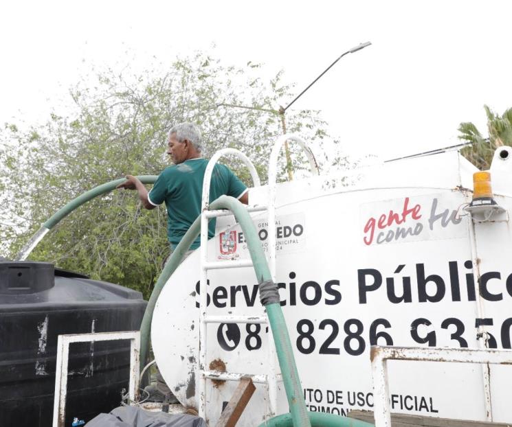 Arranca Escobedo operativo de llenado de tinacos