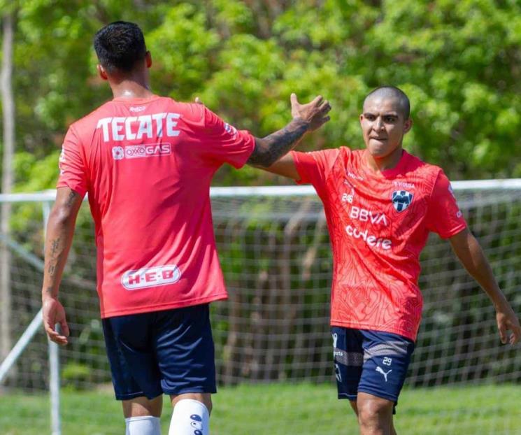 Vence Rayados al Cancún FC en primer amistoso