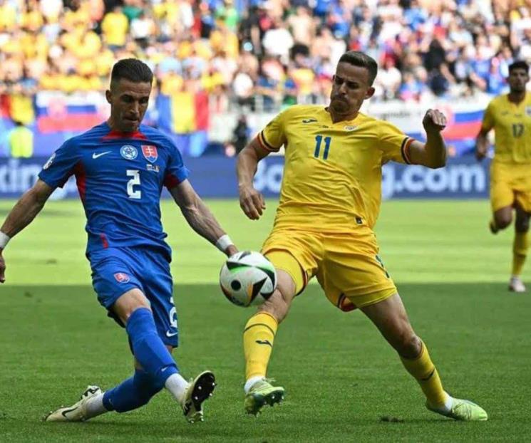Rumania y Eslovaquia empatan y avanzan a Octavos